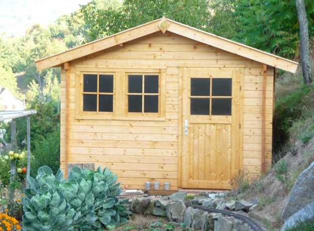 Abri de jardin en bois