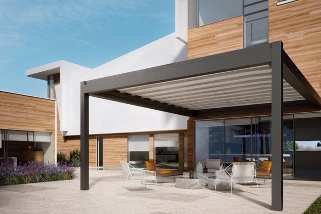 pergola en aluminium