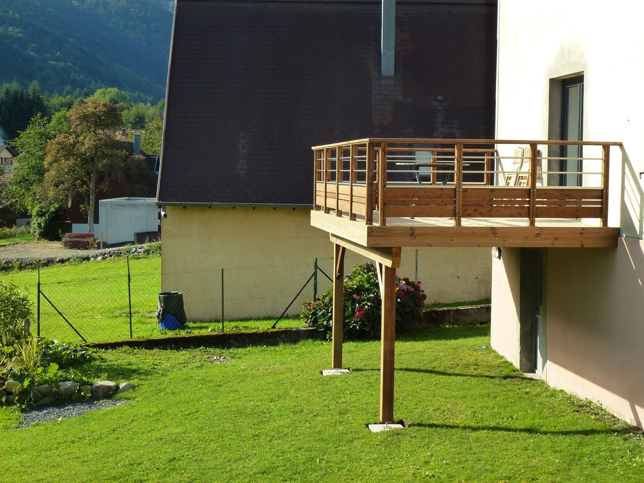 construire une terrasse surélevée